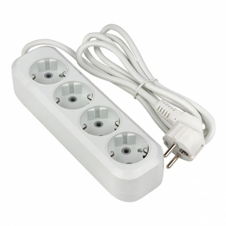 Удлинитель Эксперт 4 гнезда 3 метра 16А/3,5кВт с заземлением ПВС 3х1 EKF PROxima UBA16-310-4-03