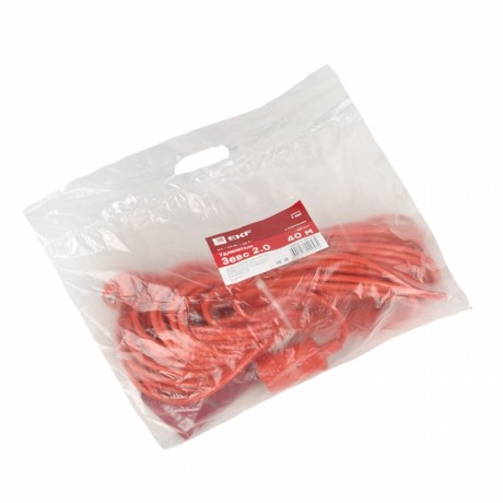 Удлинитель Зевс 2.0 40м c заземлением ПВС 3*1 16А/3,5кВт PROxima EKF USB02-16-310-1-40