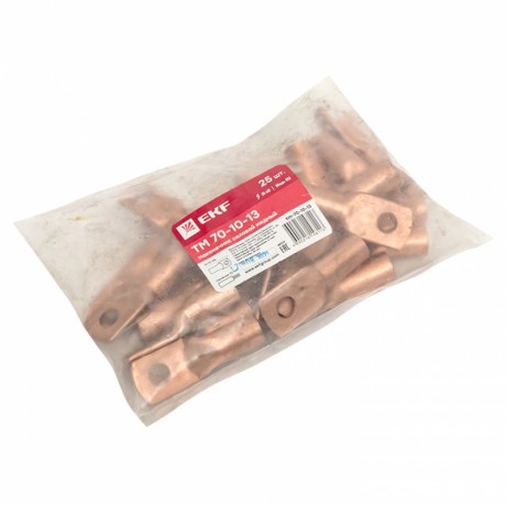 Наконечник медный ТМ 70-10-13 EKF PROxima tm-70-10-13