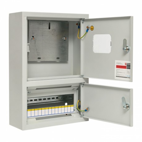 Щит учетно-распред. навесной ЩУРн-1/14 (Э) два отсека (БУР) (450х310х120) IP31 EKF PROxima mb23-1/14e