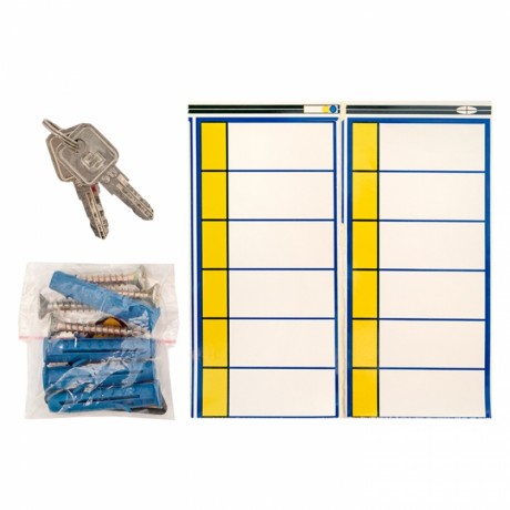 Щит учетно-распред. навесной ЩУРн-1/14 (Э) два отсека (БУР) (450х310х120) IP31 EKF PROxima mb23-1/14e