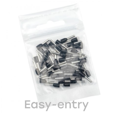 Наконечник штыревой втулочный изолированный НШвИ 1,5-8 (50шт.) EKF PROxima nhvi-1.5-8