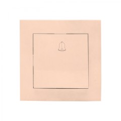 Валенсия кнопка звонка 10А кремовая EKF PROxima EWV10-026-20