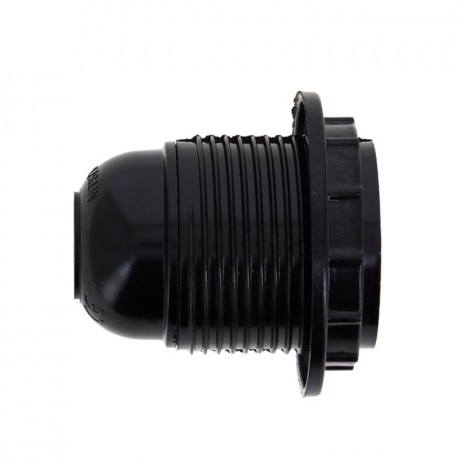 Патрон карболитовый с кольцом Е27 черн. без наклейки EKF PROxima LHC-E27-r