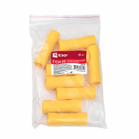 Гильза соединительная изолированная ГСИ 25 (уп.10шт) EKF PROxima gsi-25