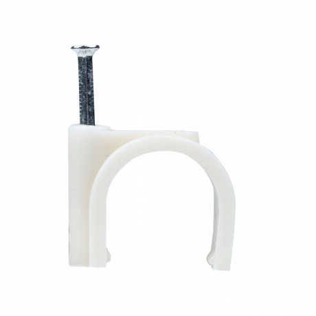 Скоба крепежная круглая (22мм.) (50шт.) EKF PROxima plcn-sr-22