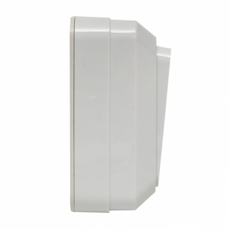 Рим Выключатель проходной 1-клавишный 10А белый EKF ENV10-025-10