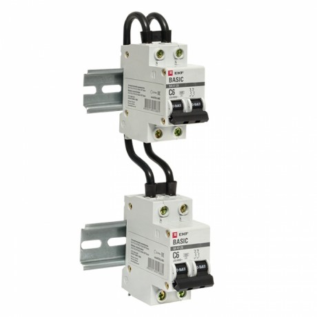 Перемычка 2P модульная межуровневая (125 мм) EKF PROxima jbl-2-125