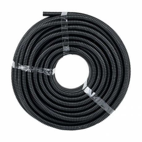 Труба гофр. ПНД тяжелая с протяжкой d16 мм (100 м) черная EKF-Plast tpnd-16-t