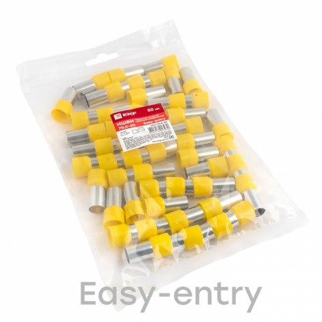 Наконечник штыревой втулочный изолированный НШвИ 70,0-20 (50шт.) EKF PROxima nhvi-70.0-20