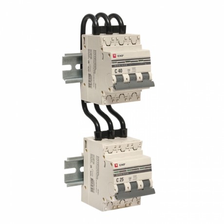 Перемычка 3P модульная межуровневая (125 мм) EKF PROxima jbl-3-125