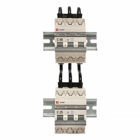Перемычка 3P модульная межуровневая (125 мм) EKF PROxima jbl-3-125