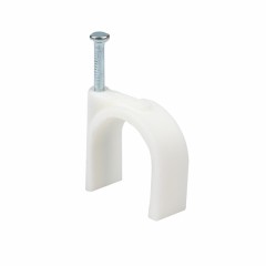 Скоба крепежная круглая (25мм.) (50шт.) EKF PROxima plcn-sr-25