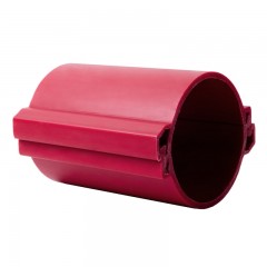 Труба разборная ПНД d110 мм (3 м) 450Н красная EKF-Plast tr-hdpe-110-450-red