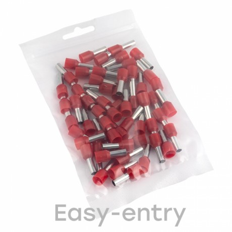 Наконечник штыревой втулочный изолированный НШвИ 10,0-12 (50шт.) EKF PROxima nhvi-10.0-12