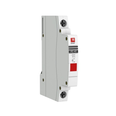 Лампа сигнальная ЛС-47 (красная) EKF PROxima mdla-47-r-pro