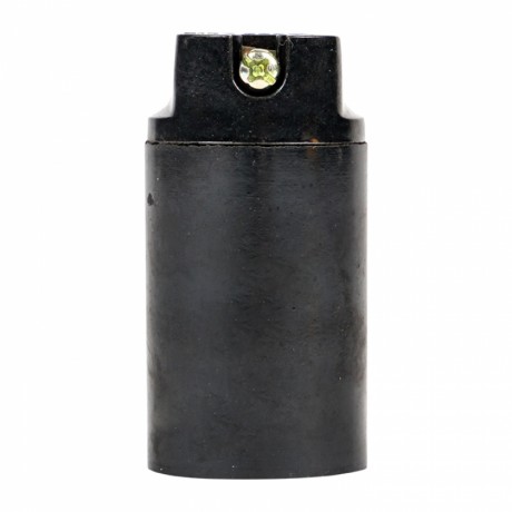 Патрон карболитовый подвесной Е14 черн. EKF PROxima LHC-E14-s-s