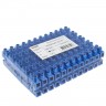 Колодка клеммная (4мм.) 3А полистирол синяя (10шт.) EKF PROxima plc-KK-4-3-ps-s