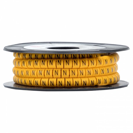 Маркер кабельный 4,0 мм2 4 (500 шт.) (ЕС-2) EKF PROxima plc-KM-4-4