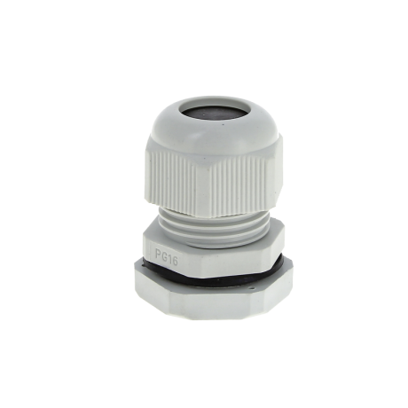 Сальник PG16 IP54 (20 шт) d отв. 21 мм / d провод. 10-14 мм EKF PROxima plc-pg-16-r