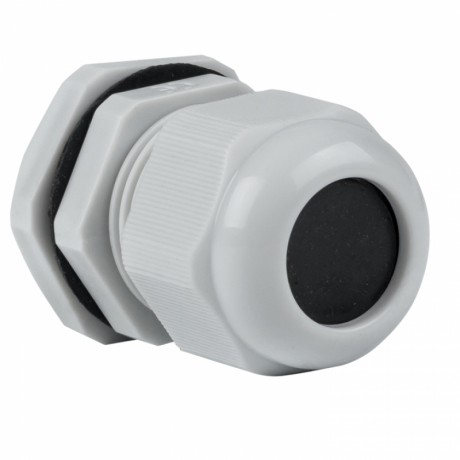 Сальник PG16 IP54 (20 шт) d отв. 21 мм / d провод. 10-14 мм EKF PROxima plc-pg-16-r