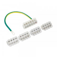 Комплект клеммников SV15.5 4x KE10.1 + 1x KE10.3 (Al 10-35 / Cu 1.5-25) для сетей уличного освещения EKF PROxima sv-15.5