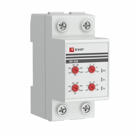 Реле напряжения (сквозное подкл.) RV-32A EKF PROxima rv-32a
