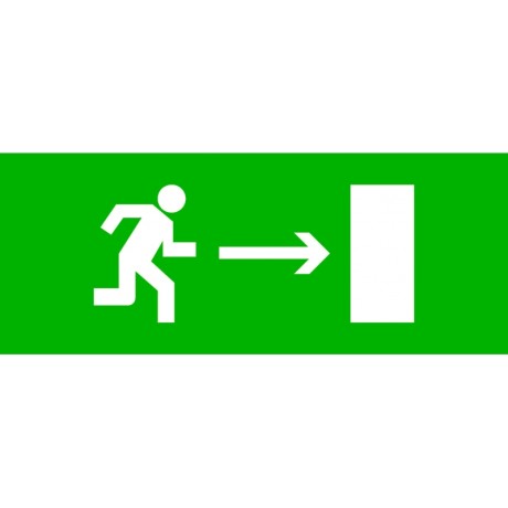 Пиктограмма Направление направо 240х95мм (для SAFEWAY-10) EKF pkal-02-04