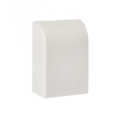 Заглушка (16х16) (4 шт) белая EKF-Plast ecw-16-16x4