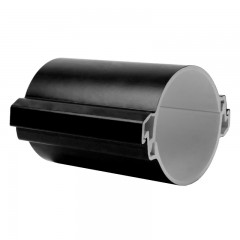 Труба разборная ПВХ d110 мм (3 м) 750Н черная EKF-Plast tr-pvc-110-750-black