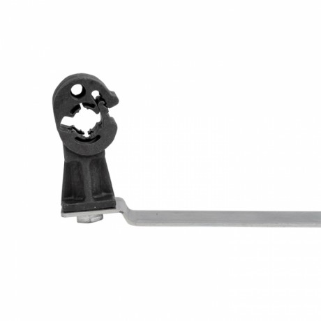 Держатель под черепицу с крючком с пластиковым фиксатором L=330мм CZ EKF PROxima lp-d2214-cz