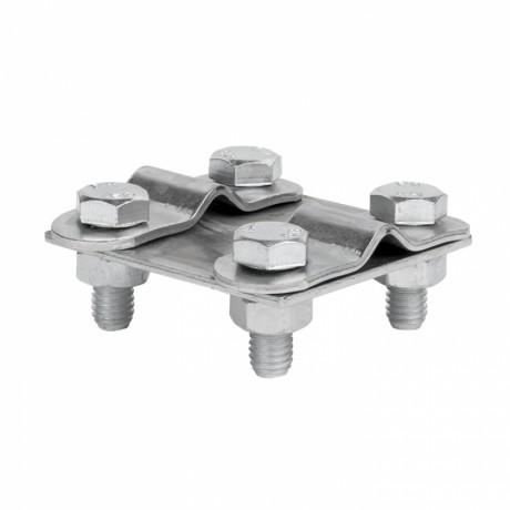 Зажим контрольный прут-прут (пластина 57х57мм) HZ EKF PROxima lp-55611