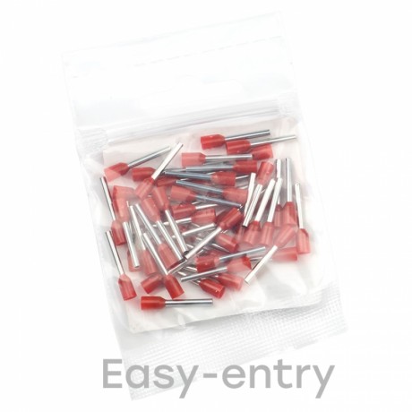 Наконечник штыревой втулочный изолированный НШвИ 1,0-12 (50шт.) EKF PROxima nhvi-1.0-12