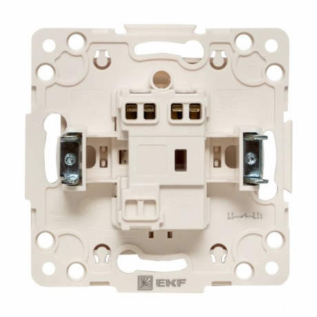 Стокгольм Механизм Выключателя 1-кл. 10А в/к белый EKF PROxima EYV10-121-20