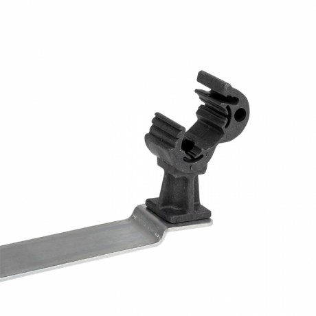 Держатель под черепицу с пластиковым фиксатором L=330 мм Ni EKF PROxima lp-42102-ni