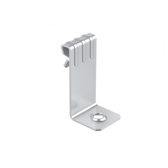 Вертикальный балочный зажим 1-5 мм с отгибом и резьбой м6 EKF VBZ1-5-M6G