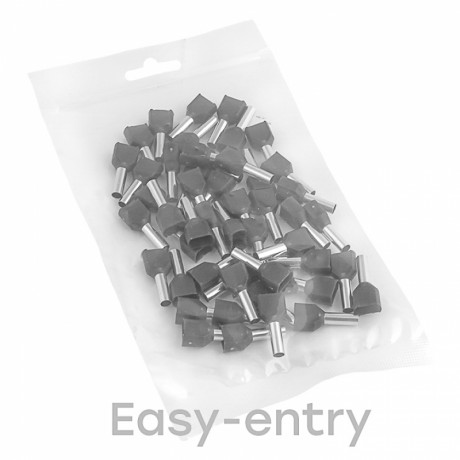 Наконечник штыревой втулочный изолированный НШвИ(2) 4-12 (50шт.) EKF PROxima nhvi2-4.0-12