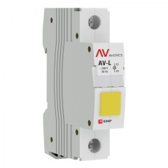 Лампа сигнальная AV-L желтая EKF AVERES av-l-yellow-averes