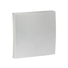 Валенсия лицевая панель выключателя 1-кл. 10А сталь EKF PROxima ESV10-L-021-30