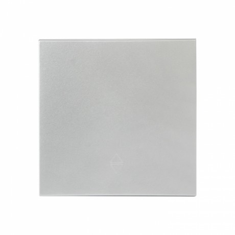 Валенсия лицевая панель выключателя 1-кл. 10А сталь EKF PROxima ESV10-L-021-30