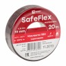 Изолента ПВХ коричневая 19мм 20м серии SafeFlex plc-iz-sf-br