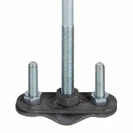 Крепление молниеприемника к стене D=16 мм L=200мм хомут HZ EKF PROxima lp-04200