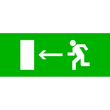 Пиктограмма Направление налево 240х95мм (для SAFEWAY-10) EKF pkal-02-03