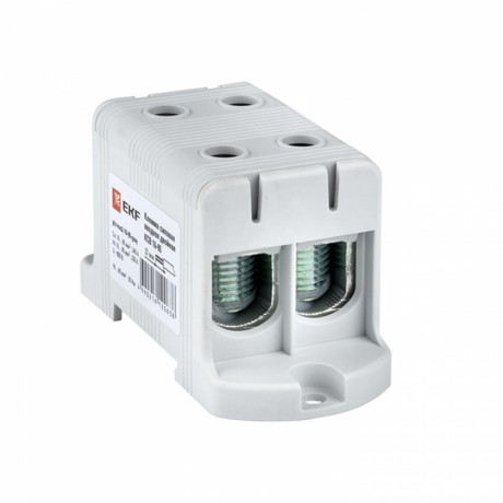 Клемма силовая вводная двойная КСВ 16-95 серая EKF PROxima plc-kvs2-16-95-grey