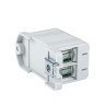 Клемма силовая вводная двойная КСВ 16-95 серая EKF PROxima plc-kvs2-16-95-grey