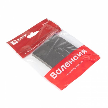 Валенсия лицевая панель выключателя 2-кл. 10А графит EKF PROxima ESV10-L-023-60