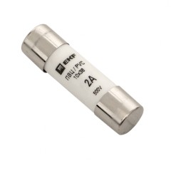 Плавкая вставка цилиндрическая ПВЦ (10х38) 2А EKF PROxima pvc-10x38-2