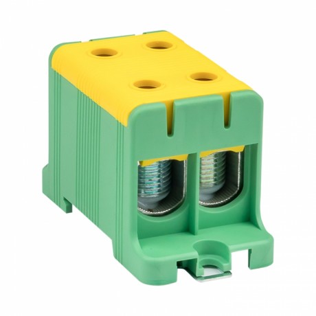Клемма силовая вводная двойная КСВ 16-95 желто-зеленая EKF PROxima plc-kvs2-16-95-y-green