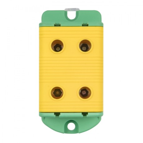 Клемма силовая вводная двойная КСВ 16-95 желто-зеленая EKF PROxima plc-kvs2-16-95-y-green