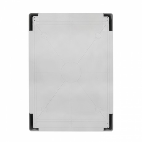 Щит пластиковый с монтажной платой прозр. дверь 700х500х250 мм IP65 EKF PROxima PBT65MP009